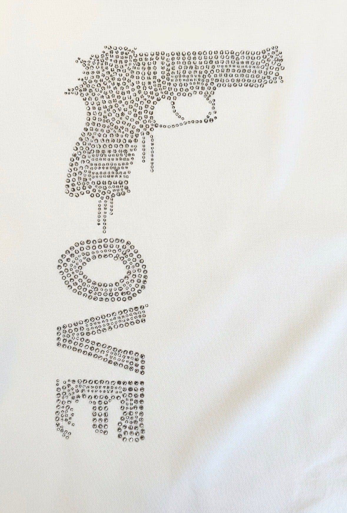T-SHIRT WHITE LOVE BACK