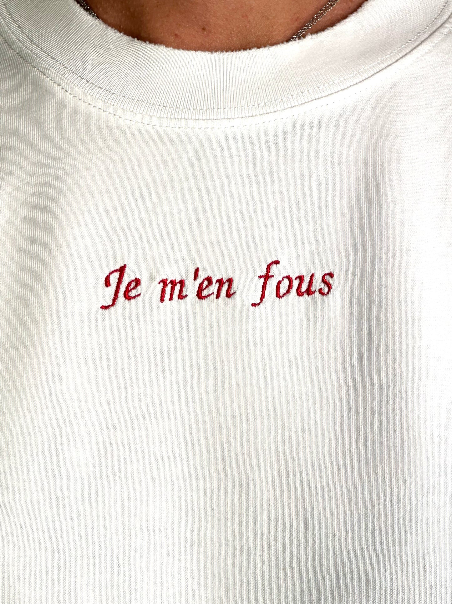 T-SHIRT JE M'EN FOUS