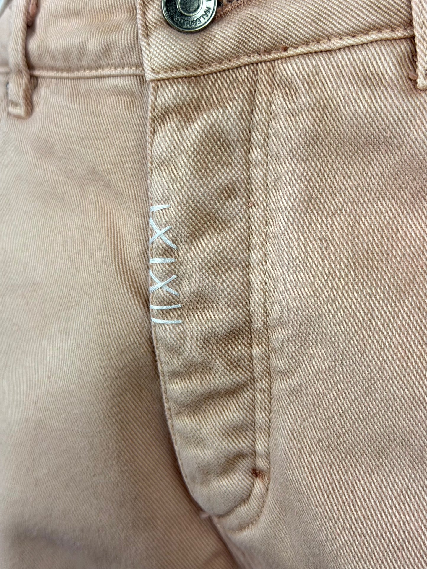 JEANS WIDE coloris ROSE ANTIQUE