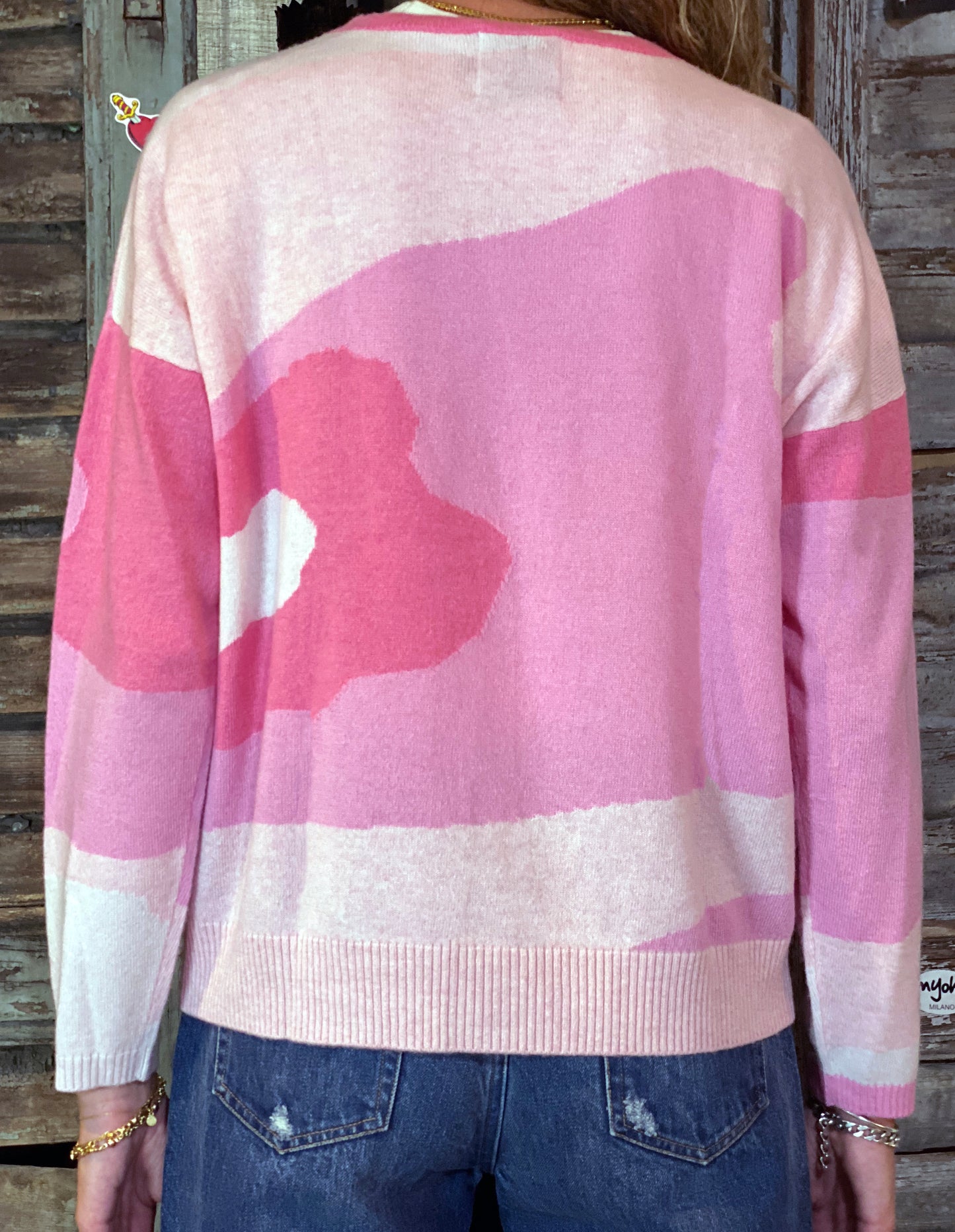 PULLOVER CASHMERE PINK CAMU