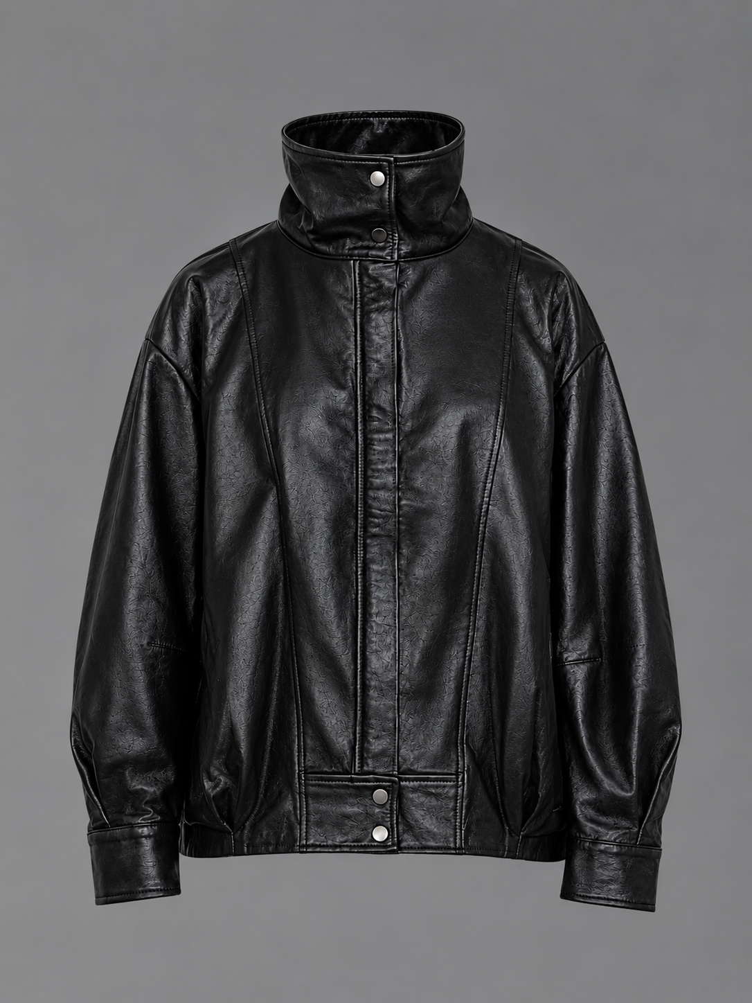 BOMBER PHOENIX BLACK NAPPA