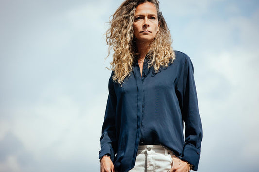 COZY SHIRT NIGHT BLU