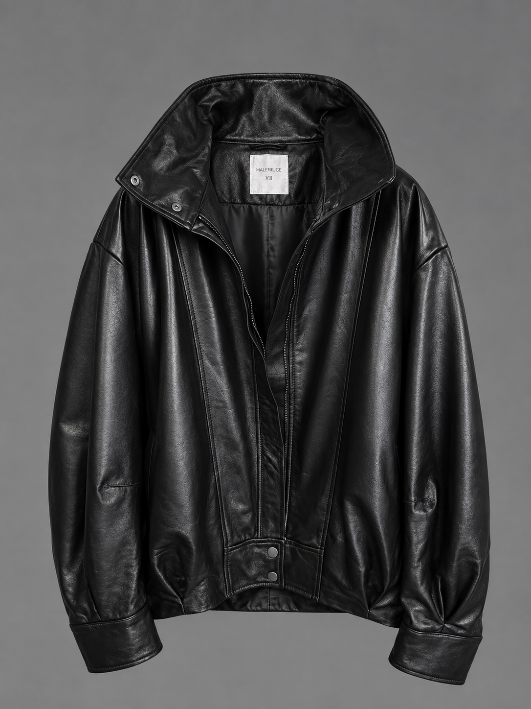BOMBER PHOENIX BLACK NAPPA