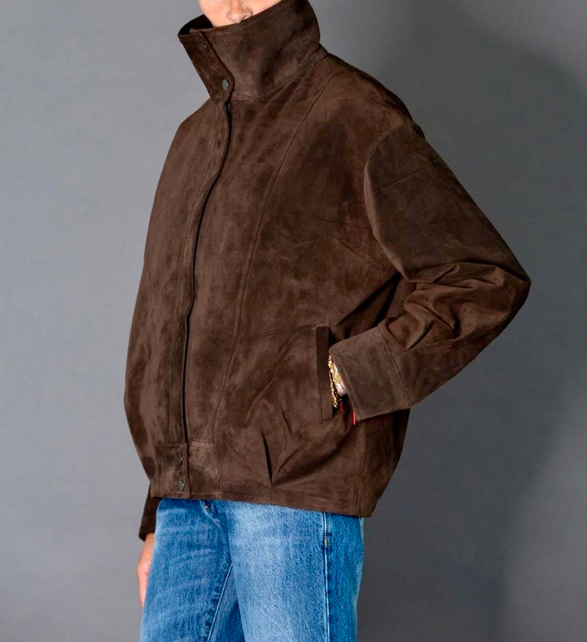 BOMBER PHOENIX CHOCO SUEDE