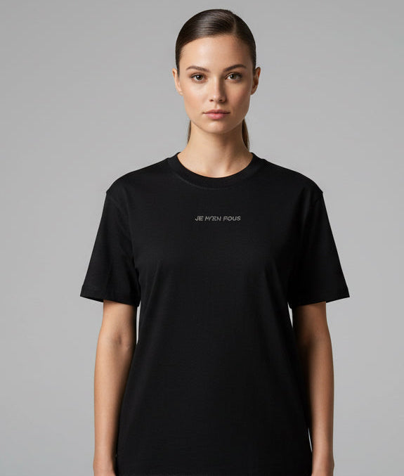 T-SHIRT JMF CRYSTAL BLACK