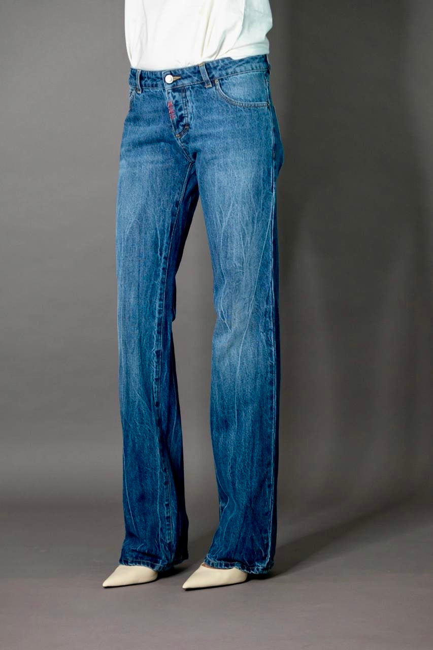 JEANS WIDE Col.BLANC