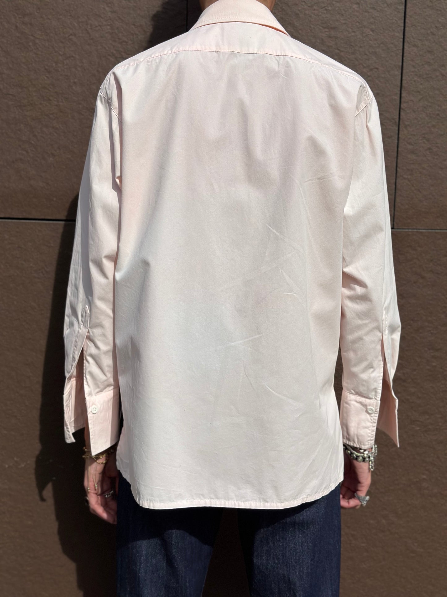 OVERSIZE CARGO SHIRT PINK DUST