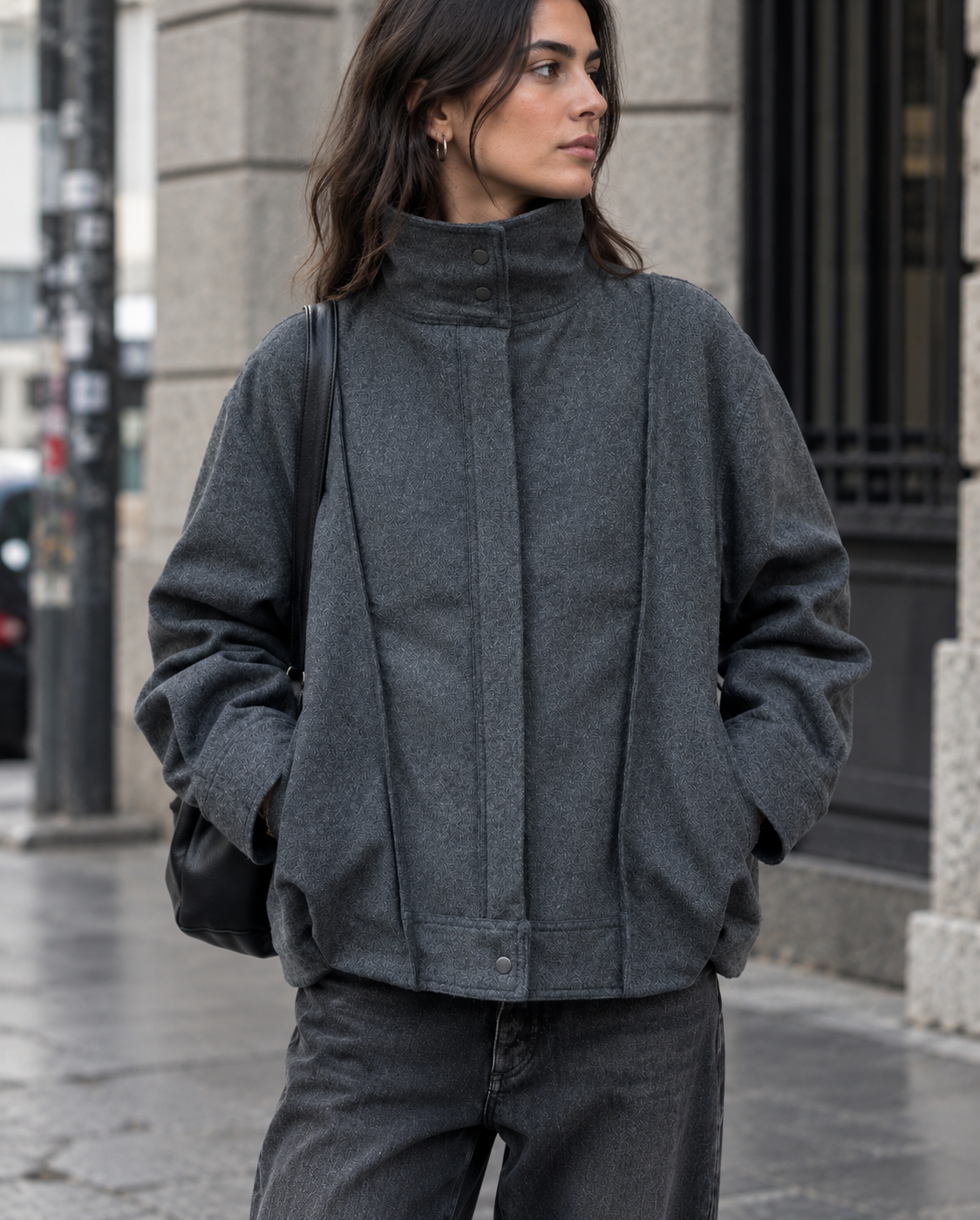BOMBER PHOENIX WOOL CASHMERE