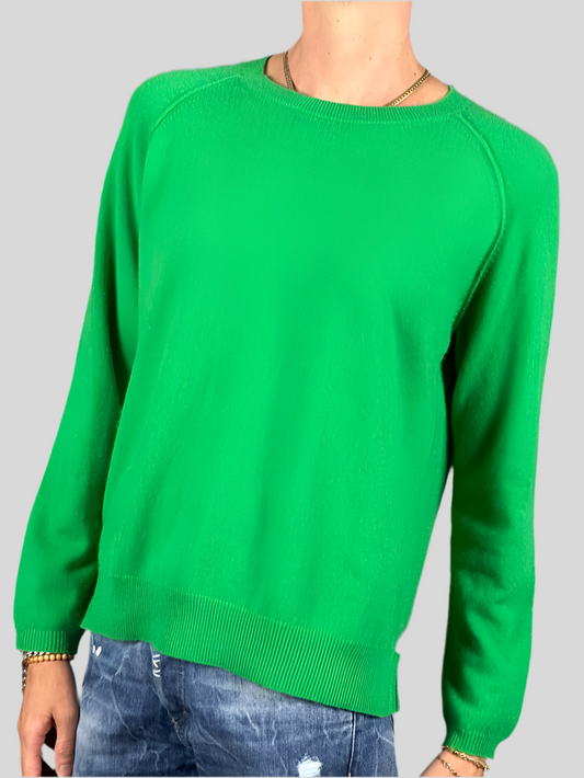 PULLOVER CASHMERE GREEN