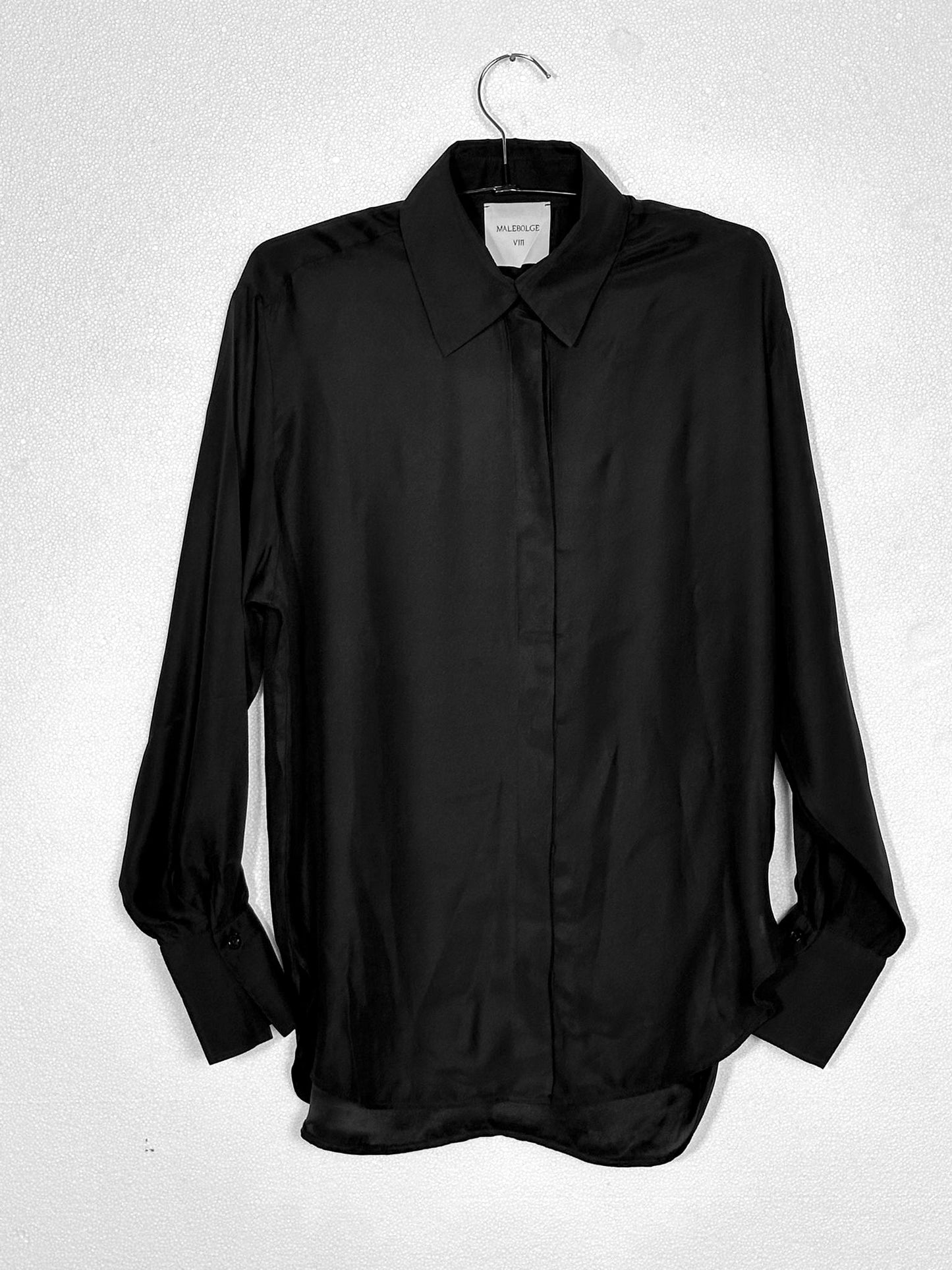 COZY SHIRT BLACK SILK