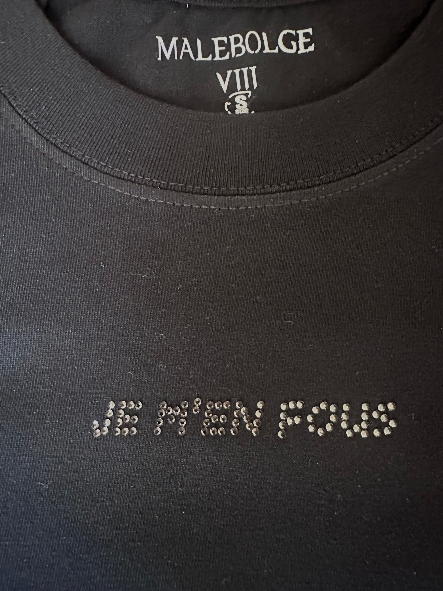 T-SHIRT JMF CRYSTAL BLACK