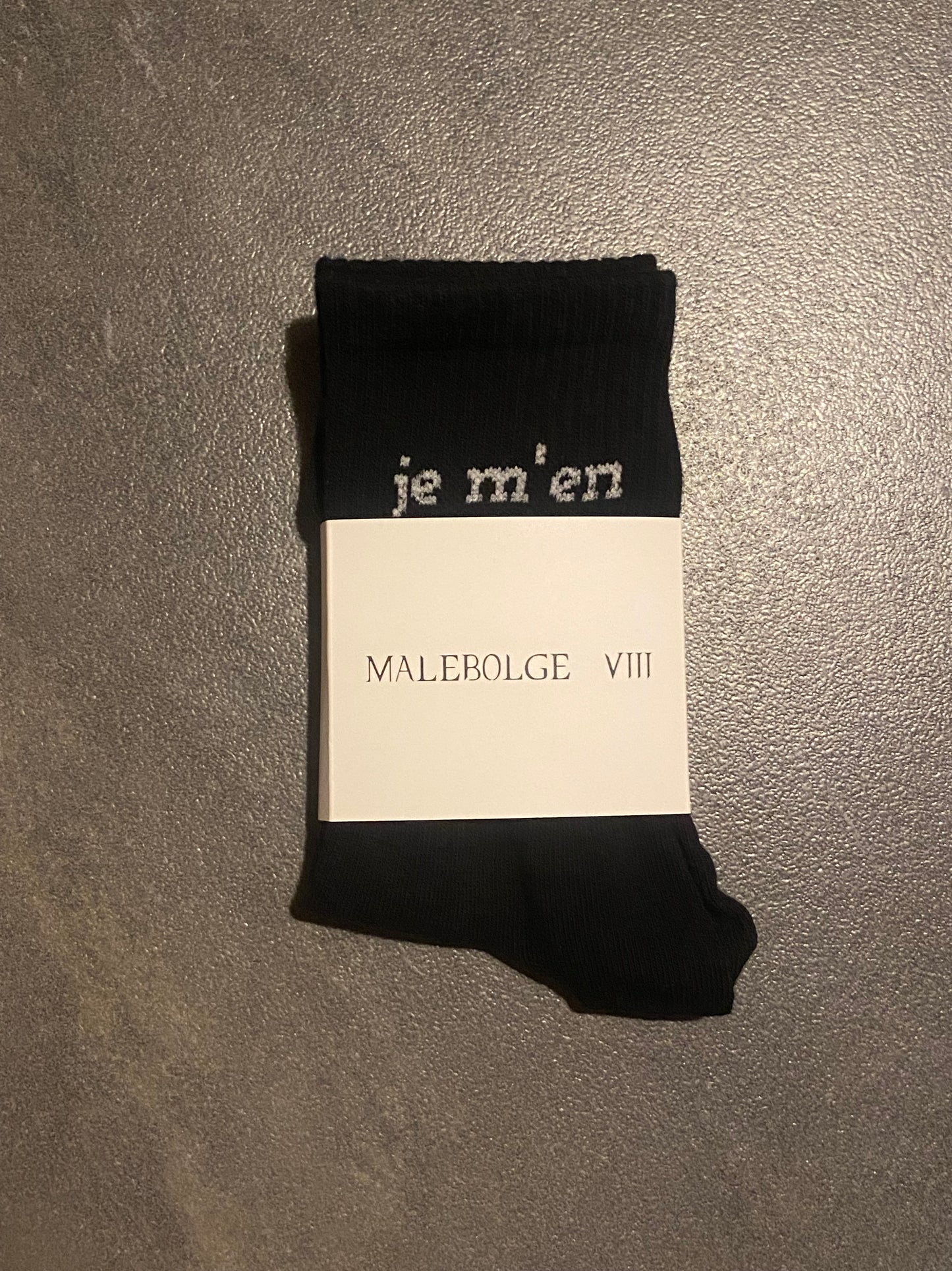 CALZINI JE M’EN FOUS BLACK