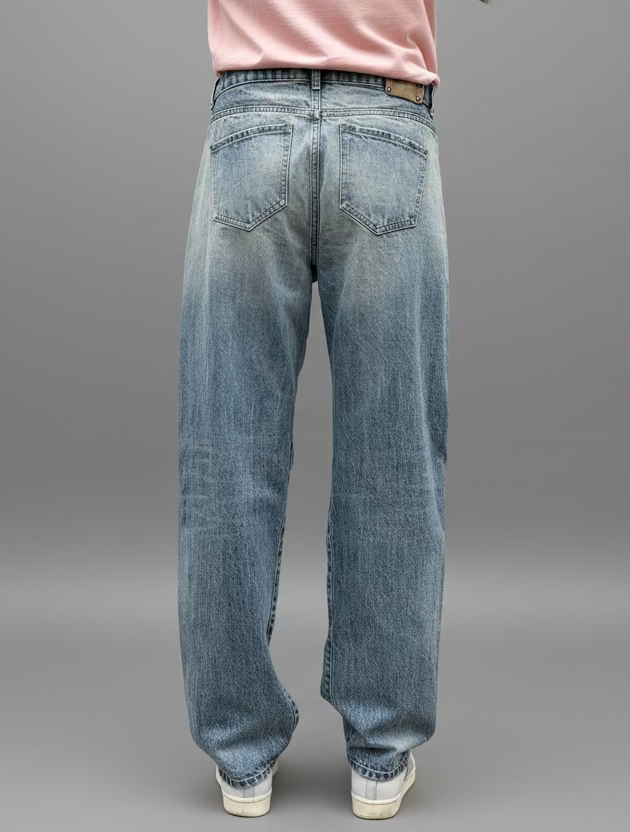 JEANS LARGE coul. VINTAGE