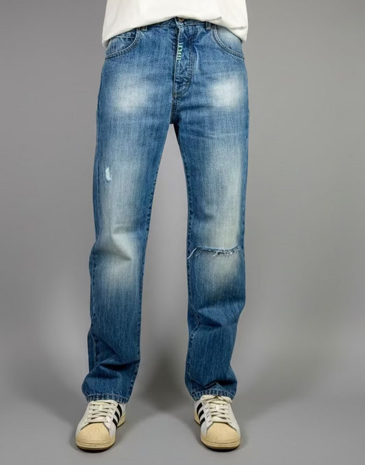 JEANS WIDE col.BE COOL con Taglio