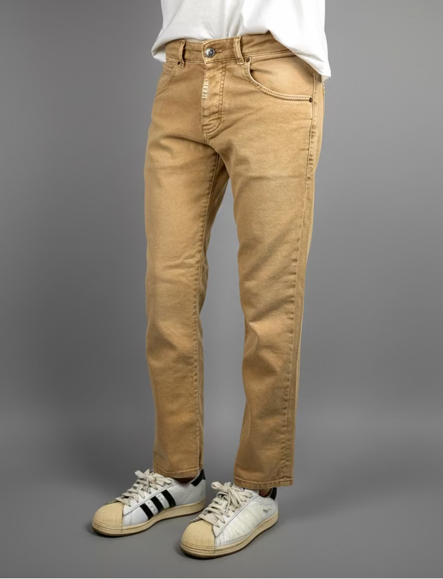 JEANS REGULAR col.SAHARA