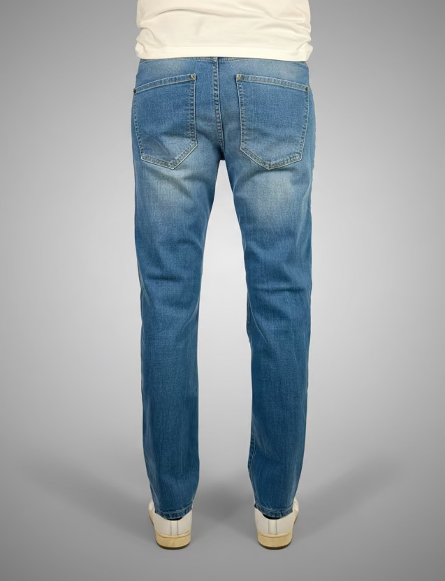 JEANS REGULAR col.STONE RIP