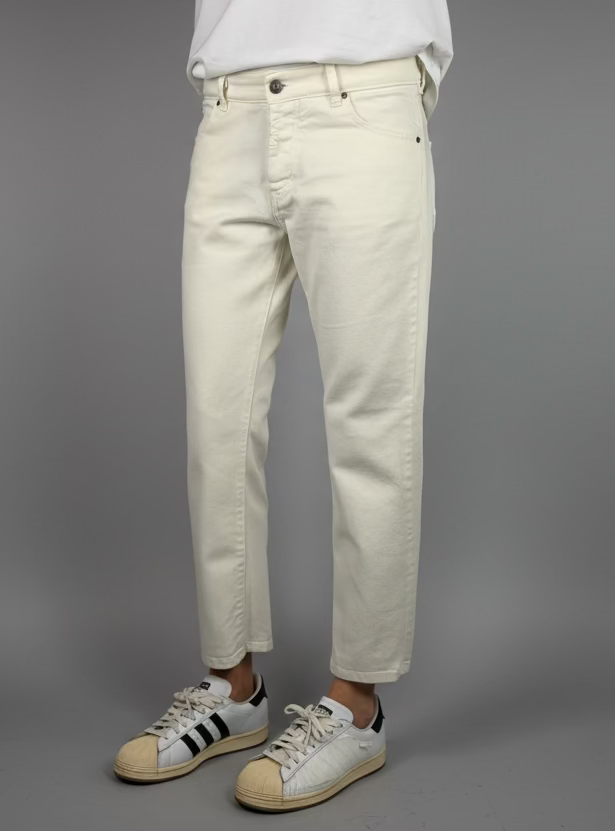 JEANS LADYB coloris BLANC