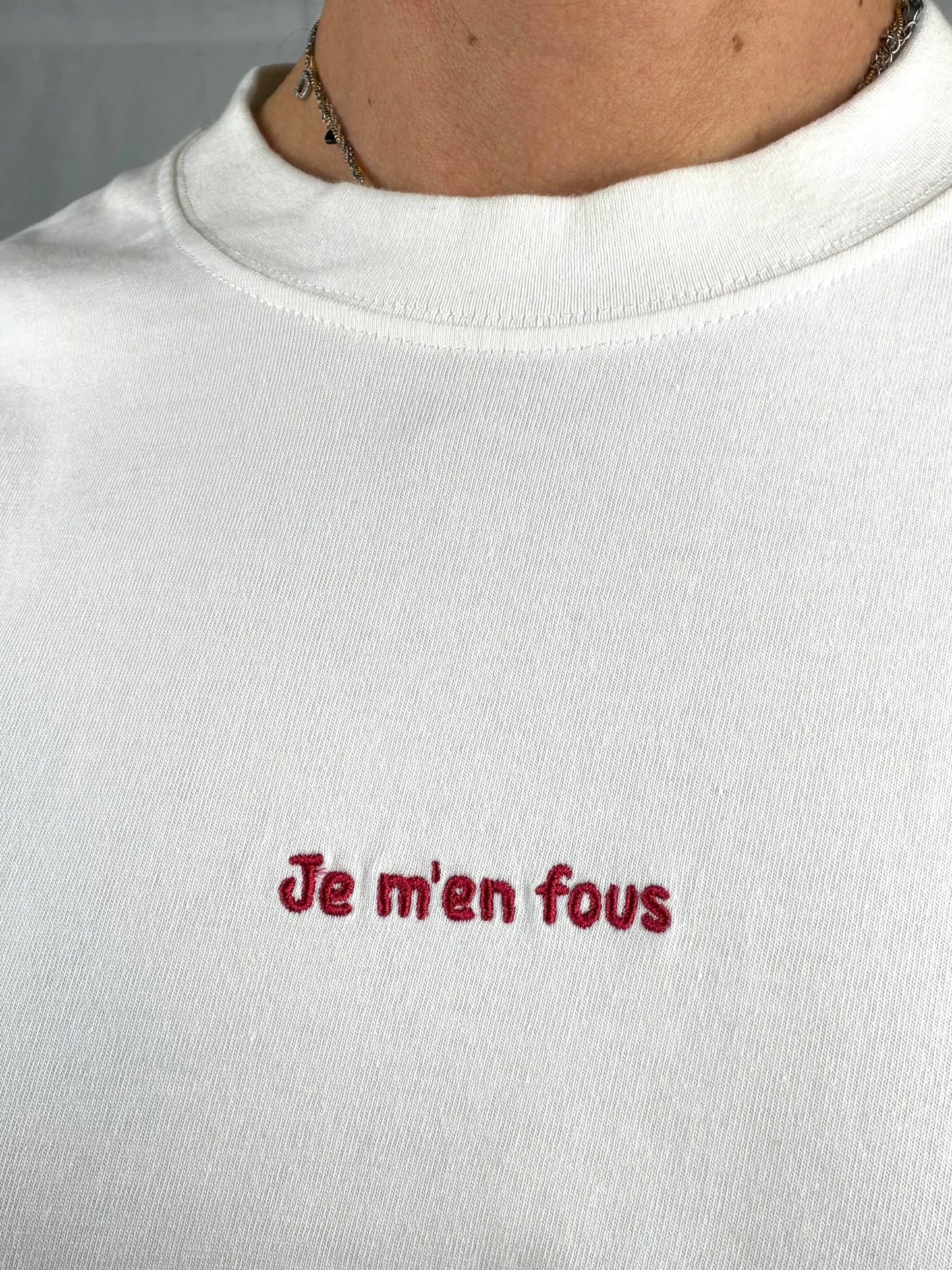 T-SHIRT JE M'EN FOUS
