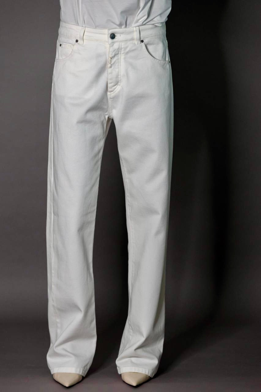 JEANS WIDE Col.BLANC